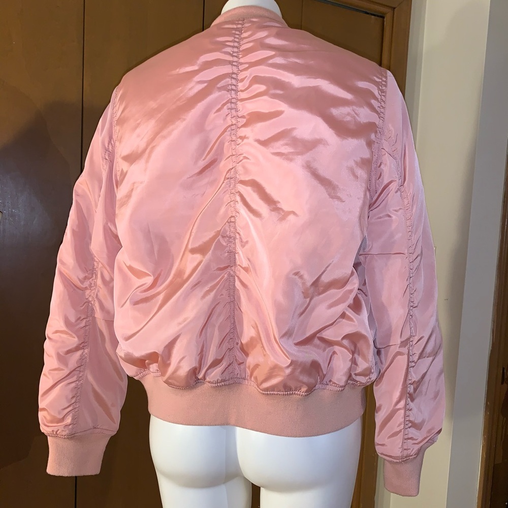 Pink Bomber Jacket - Picture 2 of 4